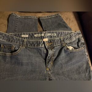 Mossimo Supply Co. Blue Skinny Jeans